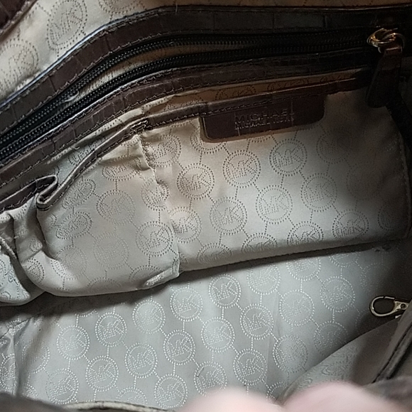 Michael kors Croc Large Hamilton Bag - Picture 6 of 8